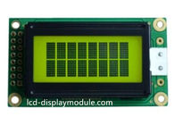 Charakter 4bit 8bit des Gelbgrün-Punktematrix LCD-Anzeigen-Modul-8x2 MPU